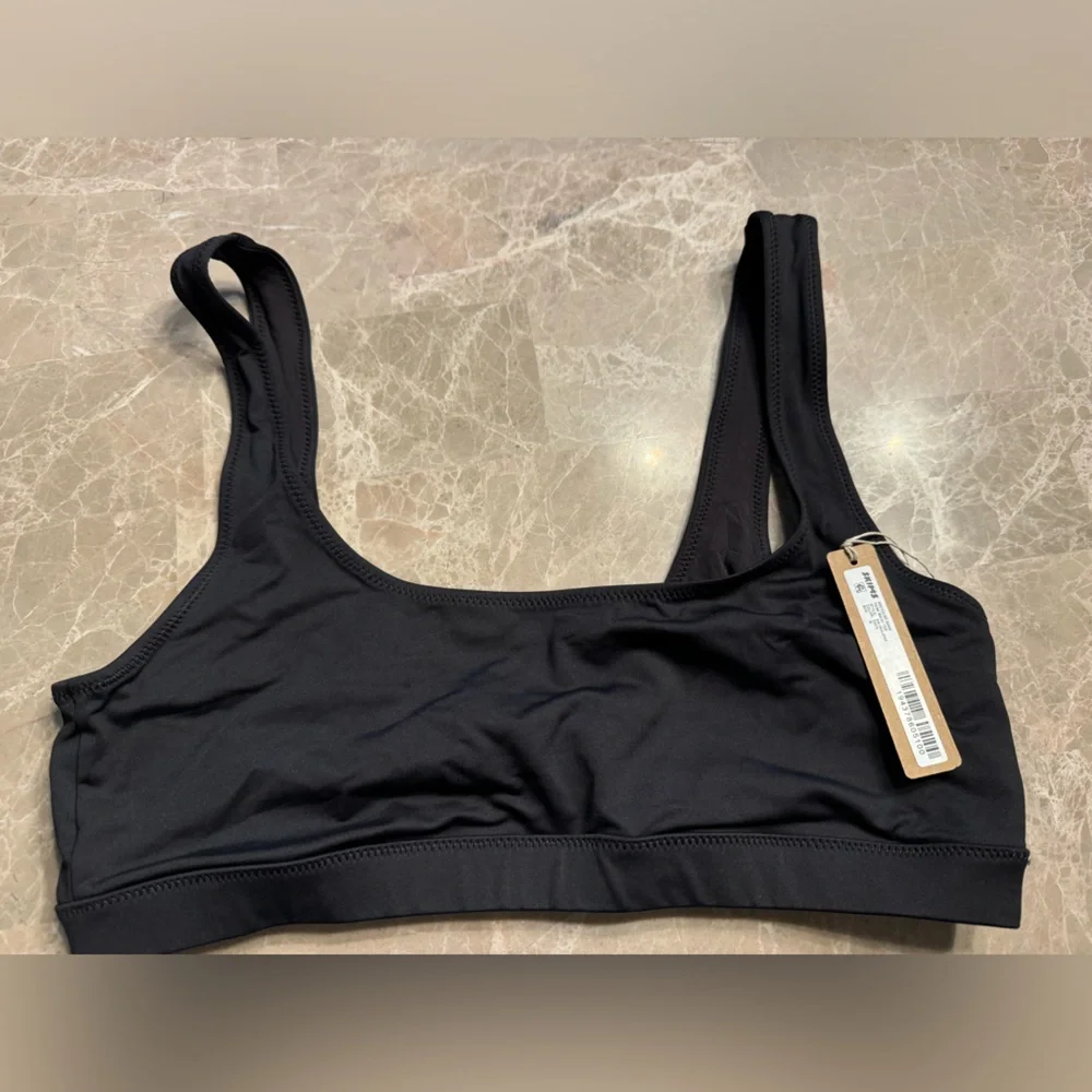 SKIMS SIGNATURE SWIM TANK BIKINI TOP SIZE XS
